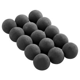 3 Inch 15 Pcs Ceramic Fire Balls Round Fire Stones Reusable Lava Rocks